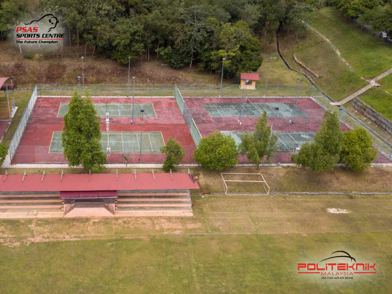 Gelanggang Tenis, Bola Tampar (Rumah Kuning)